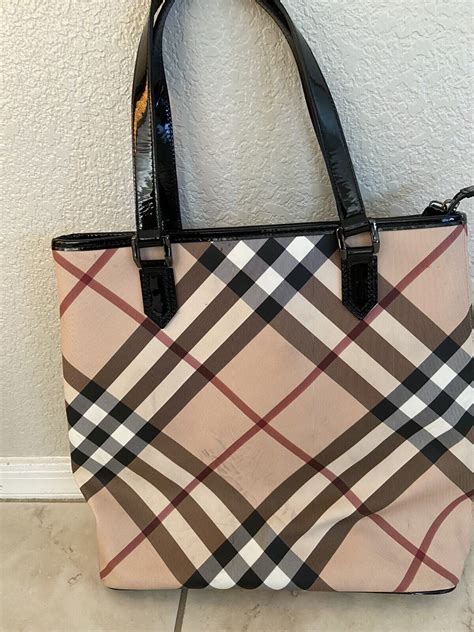 how to tell a genuine burberry bag|burberry check shoulder bag.